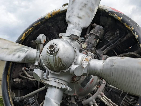 Antonov Sovyet Seri Üretim Çift Motorlu Çift Motorlu Bir Uçaktır — Stok fotoğraf