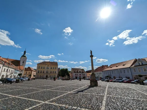 Билина Чешская Республика Июля 2023 Года Исторический Центр Города Билина — стоковое фото