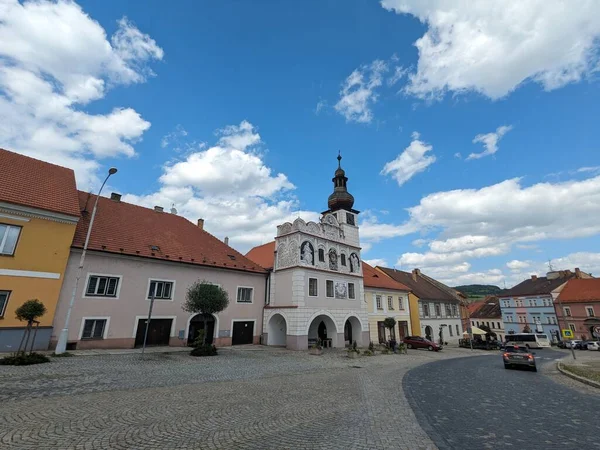 Volyne República Checa Julho 2023 Volyne Town Hall Historical City — Fotografia de Stock