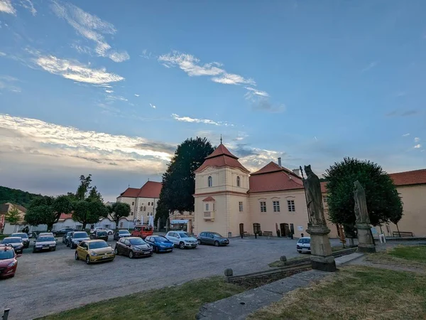 Premonstratensian Zeliv Klooster Nationaal Erfgoed Site Populaire Bedevaartsoord Rustige Site — Stockfoto