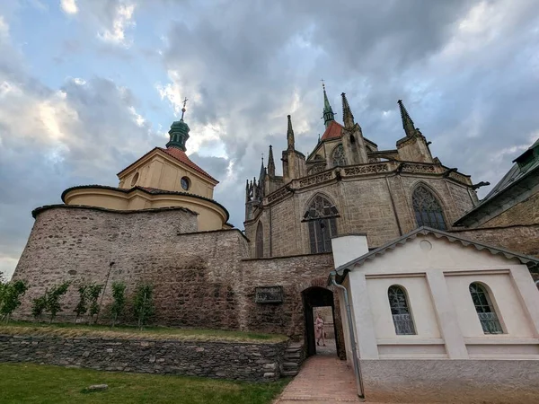 Kolin Republika Czeska Lipca 2023 Historyczne Centrum Miasta Kolin Katedra — Zdjęcie stockowe