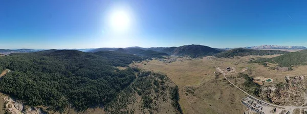 Paesaggio Montano Sulla Montagna Durmitor Montenegro Bellissimo Parco Nazionale Durmitor — Foto Stock