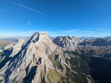 Dolomite Alpleri, Canazei, Piz Boe, Passo Sella, Marmolada, Sella grupe, Sasso Lungo, Trentino Alto Adige bölgesi, Sudtirol, Dolomites, İtalya