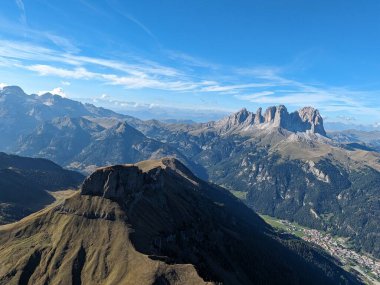 Dolomite Alpleri, Canazei, Piz Boe, Trentino Alto Adige bölgesi, Sudtirol, Dolomites, İtalya