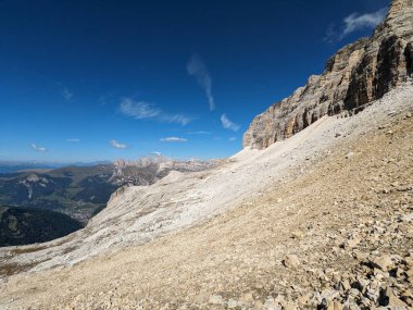 Dolomite Alpleri, Canazei, Piz Boe, Trentino Alto Adige bölgesi, Sudtirol, Dolomites, İtalya