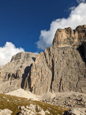 Dolomite Alpleri, Canazei, Piz Boe, Trentino Alto Adige bölgesi, Sudtirol, Dolomites, İtalya