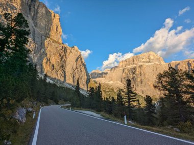 Dolomite Alpleri, Canazei, Piz Boe, Trentino Alto Adige bölgesi, Sudtirol, Dolomites, İtalya