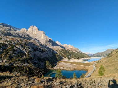 Dolomite Alpleri, Canazei, Piz Boe, Trentino Alto Adige bölgesi, Sudtirol, Dolomites, İtalya