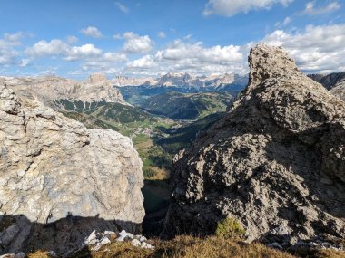 Dolomite Alpleri, Canazei, Piz Boe, Trentino Alto Adige bölgesi, Sudtirol, Dolomites, İtalya