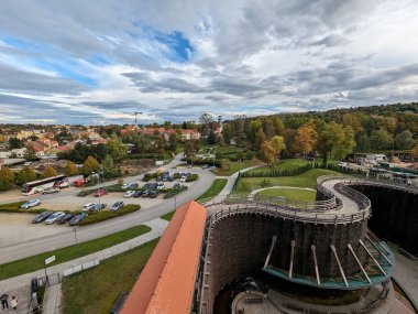 Wieliczka, Polonya 2 AĞUSTOS 2023 Wieliczka Tuz Madeni. 13. yüzyılda açılan maden, masa tuzu üretti. Dünyanın en eski tuz madenlerinden biri..