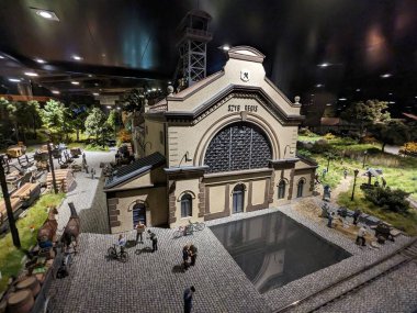 Wieliczka, Polonya 2 AĞUSTOS 2023 Wieliczka Tuz Madeni. 13. yüzyılda açılan maden, masa tuzu üretti. Dünyanın en eski tuz madenlerinden biri..