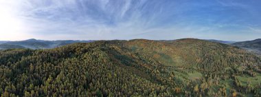  Slovakia Mountains aerial panorama landscape view between Zilina Bytca Brada,Povazska Bystrica landmark clipart