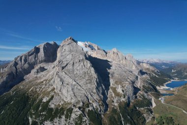 Dolomite Alpleri, Canazei, Piz Boe, Trentino Alto Adige bölgesi, Sudtirol, Dolomites, İtalya
