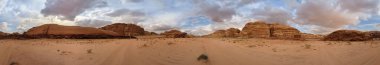 Wadi Rum Desert, Jordan. The red desert and Jabal Al Qattar mountain.Where some famous movies where shot,Star Wars,Lawrence of Arabia.