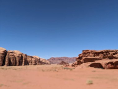 Wadi Rum Desert, Jordan. The red desert and Jabal Al Qattar mountain.Where some famous movies where shot,Star Wars,Lawrence of Arabia.