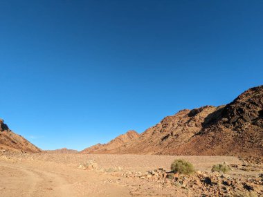 Wadi Rum Desert, Jordan. The red desert and Jabal Al Qattar mountain.Where some famous movies where shot,Star Wars,Lawrence of Arabia.