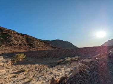 Wadi Rum Desert, Jordan. The red desert and Jabal Al Qattar mountain.Where some famous movies where shot,Star Wars,Lawrence of Arabia.