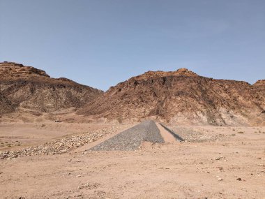 Wadi Rum Desert, Jordan. The red desert and Jabal Al Qattar mountain.Where some famous movies where shot,Star Wars,Lawrence of Arabia.