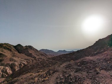 Wadi Rum Desert, Jordan. The red desert and Jabal Al Qattar mountain.Where some famous movies where shot,Star Wars,Lawrence of Arabia.