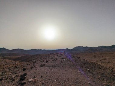 Wadi Rum Desert, Jordan. The red desert and Jabal Al Qattar mountain.Where some famous movies where shot,Star Wars,Lawrence of Arabia.