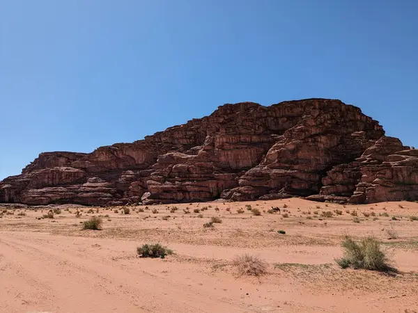 Wadi Rum Desert, Jordan. The red desert and Jabal Al Qattar mountain.Where some famous movies where shot,Star Wars,Lawrence of Arabia.