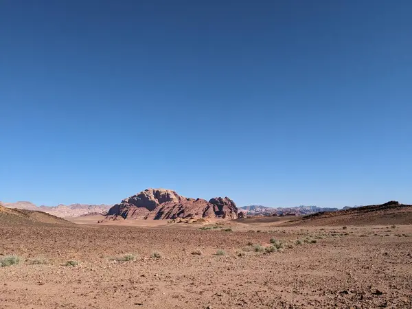 Wadi Rum Desert, Jordan. The red desert and Jabal Al Qattar mountain.Where some famous movies where shot,Star Wars,Lawrence of Arabia.