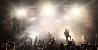 Vader bandosunun Zwierzyniec.8 Temmuz 2023 'te Rockowisko festivalindeki konseri 
