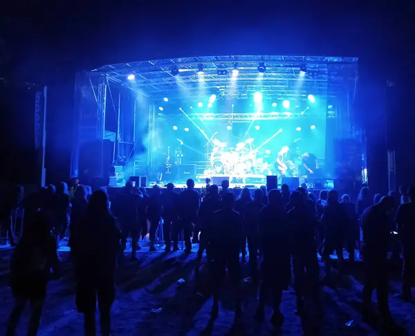 Vader Bandosunun Zwierzyniec Temmuz 2023 Rockowisko Festivalindeki Konseri — Stok fotoğraf