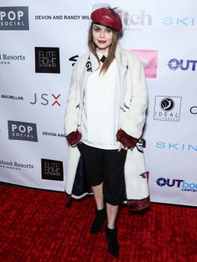 Amerikalı aktris ve şarkıcı Taryn Manning, 28 Ekim 2022 'de Beverly Hills, Los Angeles, Kaliforniya, ABD' deki SLS Hotel Beverly Hills 'de düzenlenen Boo2Zorbalık' ın 4.. 