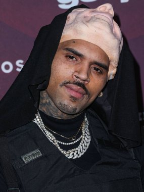 Amerikalı şarkıcı-söz yazarı Chris Brown Darren Dzienciol 'un CARN' ına geldi * Alessandra Ambrosio 'nun ev sahipliği yaptığı EVIL Cadılar Bayramı Partisi 29 Ekim 2022' de Bel Air, Los Angeles, Kaliforniya, ABD 'de gerçekleştirildi.. 