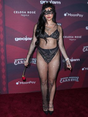 Kanadalı model ve televizyon kişiliği Holly Scarfone Darren Dzienciol 'un CARN' ına geldi * Alessandra Ambrosio 'nun ev sahipliği yaptığı EVIL Cadılar Bayramı Partisi 29 Ekim 2022 tarihinde Bel Air, Los Angeles, Kaliforniya, ABD' de özel bir konutta düzenlendi.. 