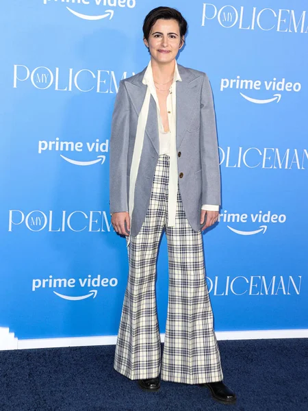 Americká Herečka Jacqueline Toboniová Přijíždí Los Angeles Premiere Amazon Prime — Stock fotografie