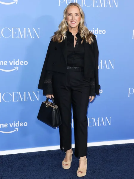 stock image Head of Amazon Studios Jennifer Salke arrives at the Los Angeles Premiere Of Amazon Prime Video's 'My Policeman' held at the Regency Bruin Theatre on November 1, 2022 in Westwood, Los Angeles, California, United States. 