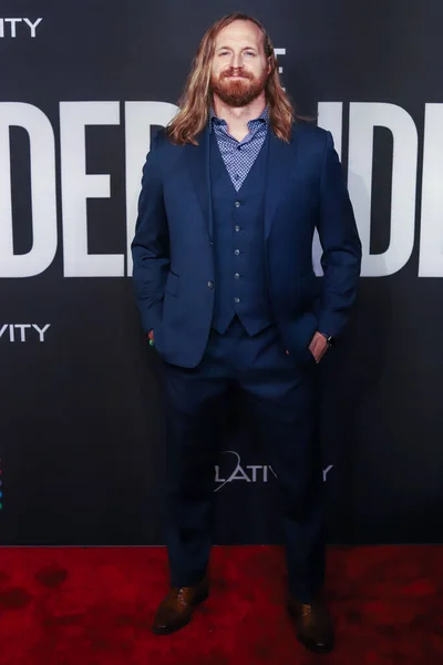 stock image Ryan Cunningham arrives at the New York Premiere Of Relativity Media And Peacock's 'The Independent' held at the IPIC Fulton Market NYC Theater on November 1, 2022 in Manhattan, New York City, New York, United States.