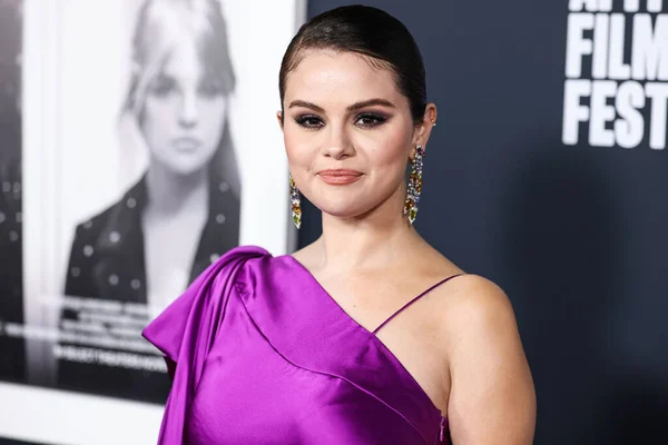 Selena Gomez Přijíždí Festival Afi Roce 2022 Premiéra Originálních Filmů — Stock fotografie