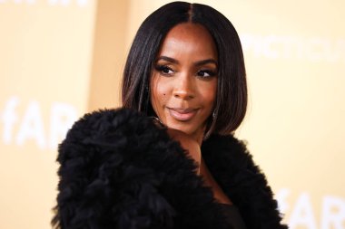 Kelly Rowland, Los Angeles 'taki 2022 amfAR galasına 3 Kasım 2022' de Batı Hollywood, Los Angeles, ABD 'deki Pasifik Tasarım Merkezi' nde ulaştı..