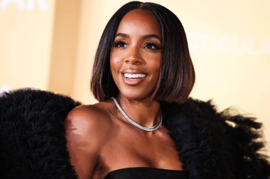Kelly Rowland, Los Angeles 'taki 2022 amfAR galasına 3 Kasım 2022' de Batı Hollywood, Los Angeles, ABD 'deki Pasifik Tasarım Merkezi' nde ulaştı..