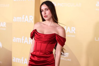 Scout LaRue Willis, Los Angeles 2022 amfAR galasına 3 Kasım 2022 'de Batı Hollywood, Los Angeles, ABD' de düzenlenen Pasifik Tasarım Merkezi 'nde ulaştı.. 