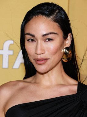 Stephanie Shepherd, 3 Kasım 2022 tarihinde Los Angeles Pasifik Tasarım Merkezi 'nde düzenlenen 2022 amfAR Galası' na ulaşır.. 