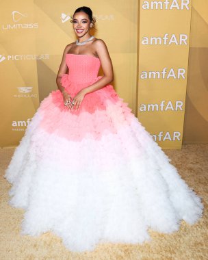Tinashe, Los Angeles Pasifik Tasarım Merkezi 'nde düzenlenen 2022 amfAR Galası' na 3 Kasım 2022 'de Batı Hollywood, Los Angeles, ABD' de ulaştı.. 