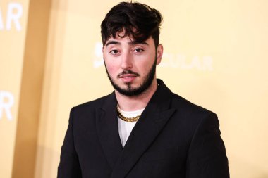 Zack Bia, 3 Kasım 2022 'de Batı Hollywood, Los Angeles, ABD' deki Pasifik Tasarım Merkezi 'nde düzenlenen 2022 amfAR galasına ulaşır..