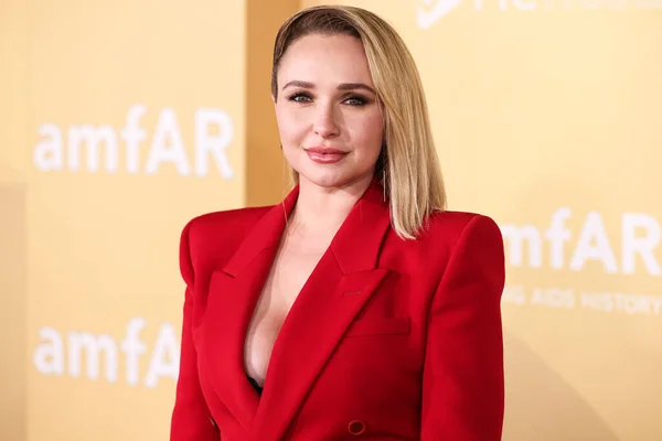 stock image Hayden Panettiere arrives at the 2022 amfAR Gala Los Angeles held at the Pacific Design Center on November 3, 2022 in West Hollywood, Los Angeles, California, United States.