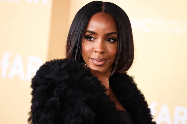 Stock image Kelly Rowland arrives at the 2022 amfAR Gala Los Angeles held at the Pacific Design Center on November 3, 2022 in West Hollywood, Los Angeles, California, United States.