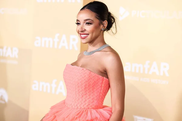 stock image Tinashe arrives at the 2022 amfAR Gala Los Angeles held at the Pacific Design Center on November 3, 2022 in West Hollywood, Los Angeles, California, United States. 