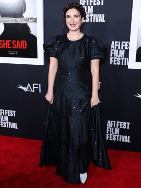 Laura Madden, 4 Kasım 2022 'de Hollywood, Los Angeles, Kaliforniya, ABD' deki TCL Çin Tiyatrosu IMAX 'te düzenlenen Evrensel Resimler' She Said 'in özel gösterimi olan 2022 AFI Festivali' ne geldi.. 