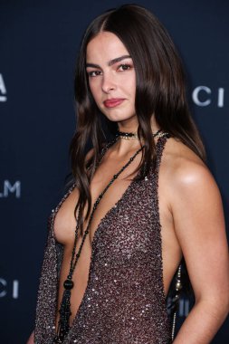 Addison Rae, 5 Kasım 2022 'de Los Angeles Eyalet Sanat Müzesi' nde düzenlenen Gucci tarafından sunulan 11. LACMA Sanat + Film Galası 'na geldi..