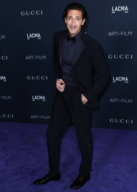 Adrien Brody, 5 Kasım 2022 'de Los Angeles County Sanat Müzesi' nde düzenlenen Gucci tarafından sunulan 11. LACMA Sanat + Film Galası 'na geldi..