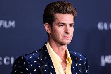 Andrew Garfield, 5 Kasım 2022 'de Los Angeles County Sanat Müzesi' nde düzenlenen Gucci tarafından sunulan 11. LACMA Sanat + Film Galası 'na geldi..