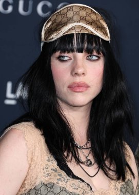 Billie Eilish, Gucci 'nin 5 Kasım 2022' de Los Angeles İlçe Sanat Müzesi 'nde yaptığı 11. LACMA Sanat + Film Galası 2022' ye geldi..