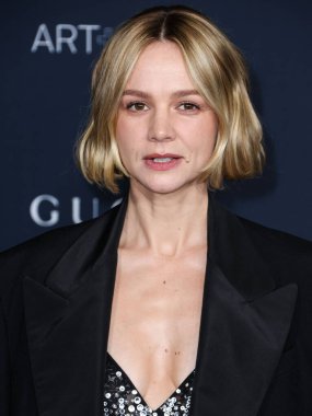 Carey Mulligan, Gucci 'nin 5 Kasım 2022' de Los Angeles İlçe Sanat Müzesi 'nde düzenlediği 11. LACMA Sanat + Film Galası 2022' ye geldi..